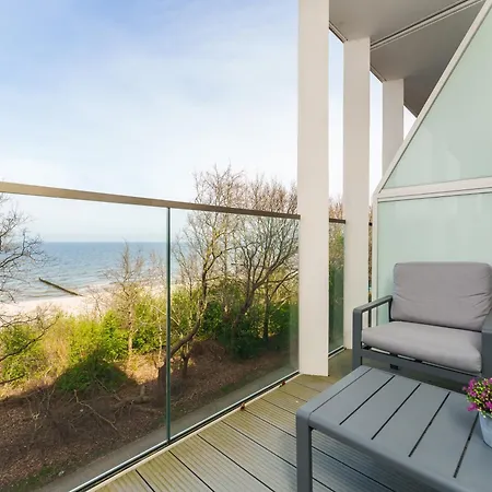 Zlota Perla Z Widokiem Na Morze By Perlowa Przystan Rent דירה