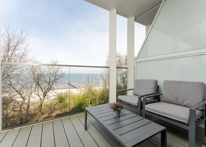 Apartman Zlota Perla Z Widokiem Na Morze By Perlowa Przystan Rent *